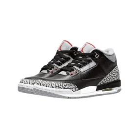 Air Jordan 3 Retro 2018 GS Black Fire Red Cement Grey White