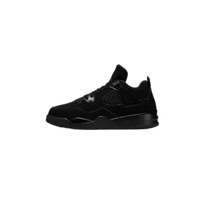 Air Jordan 4 Retro Black Cat (2020) PS Black Black Light Graphite