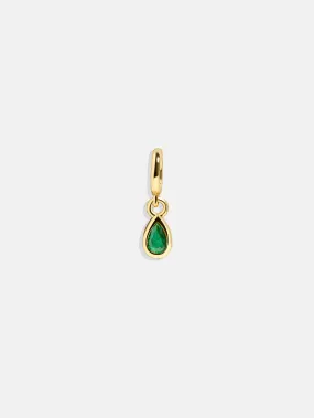 Birthstone Cluster Charm - Emerald