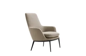 Caratos Armchair with High Back