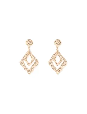 Diamond Textured Earrings