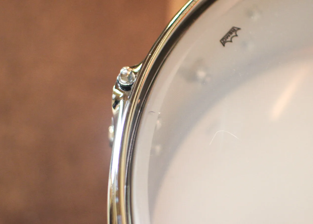 DW 4.5x14 Collector's 1mm Stainless Steel Snare Drum - DRVL4514SPC