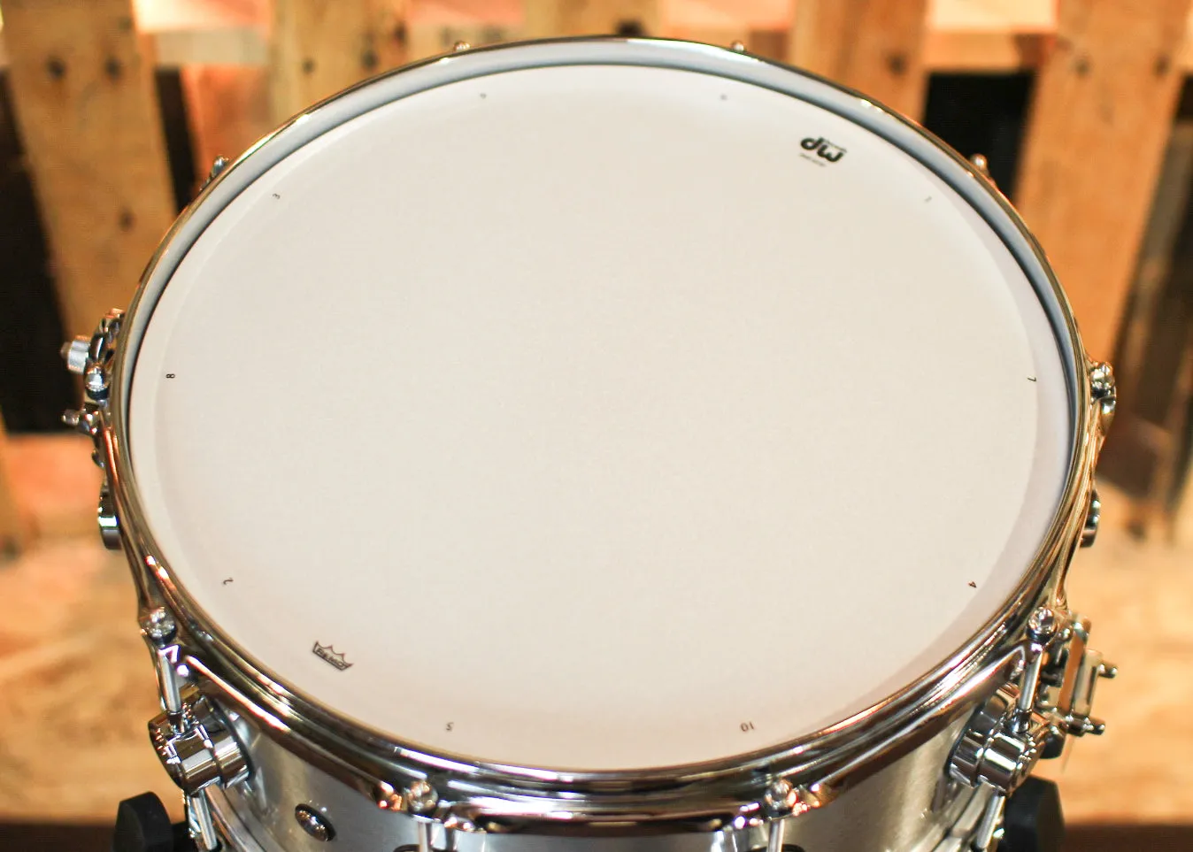 DW 6.5x14 Collector's 1mm Thin Aluminum Snare Drum - DRVM6514SVC