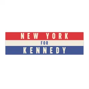 New York for Kennedy Bumper Sticker