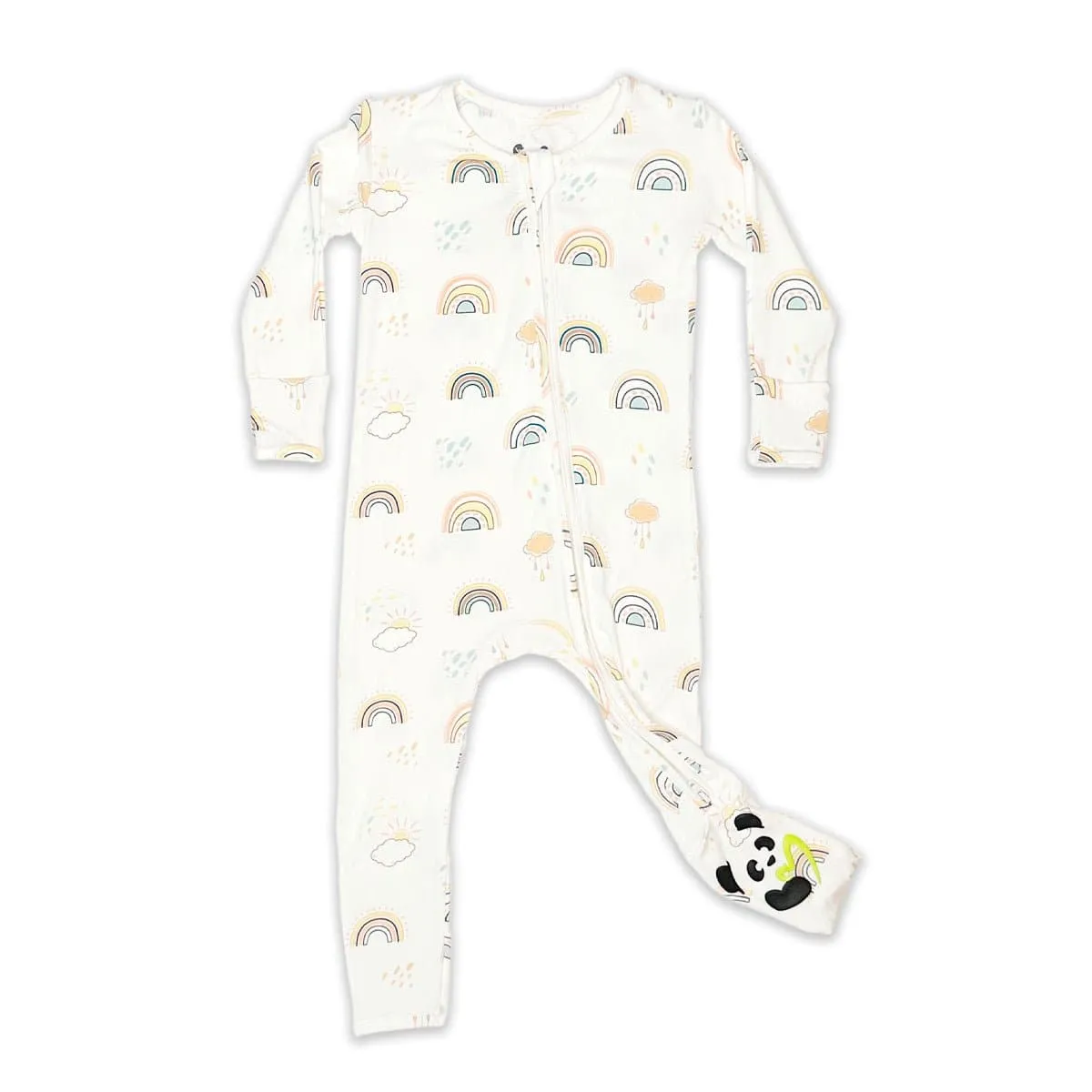 Rainbows Bamboo Convertible Footie