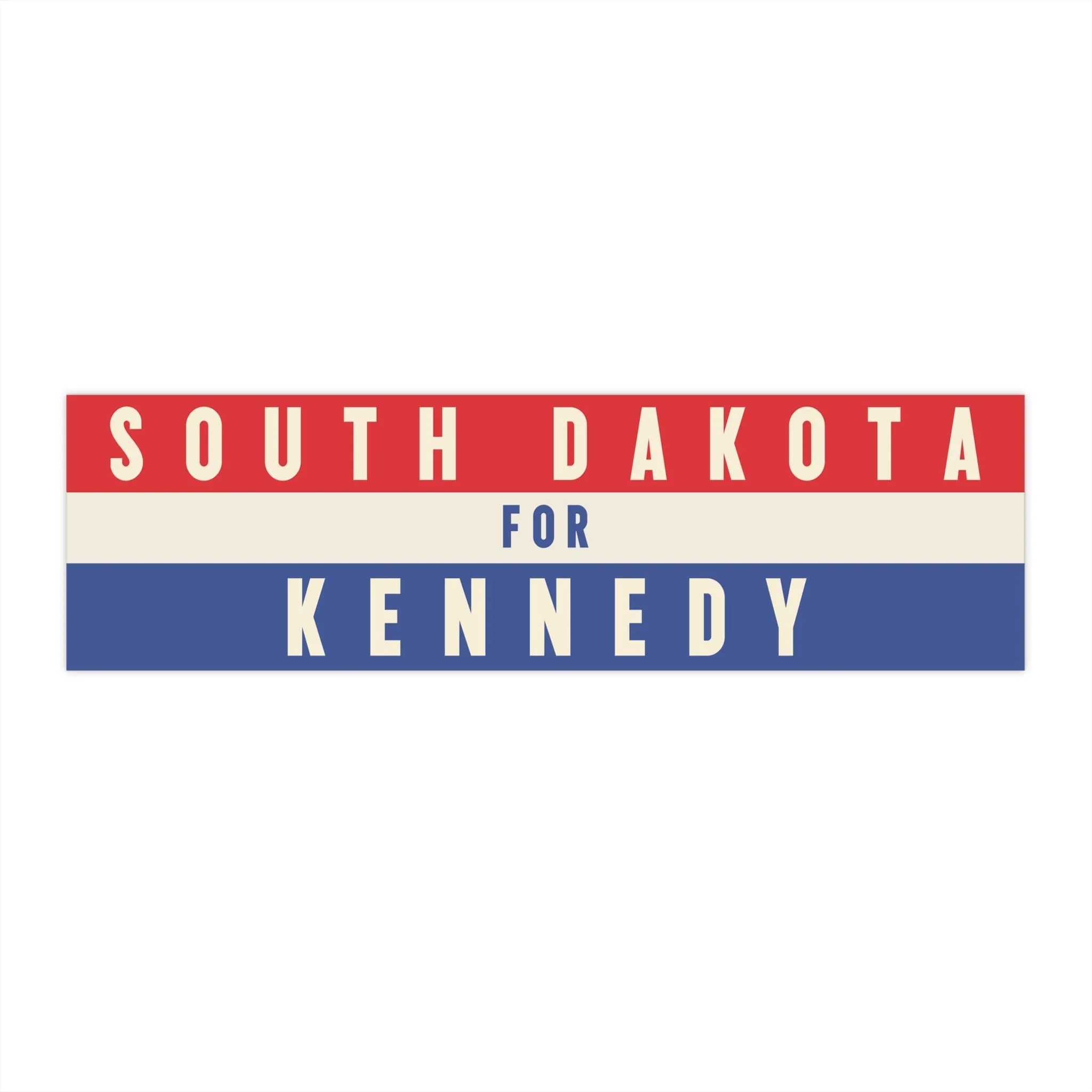 South Dakota for Kennedy Bumper Sticker