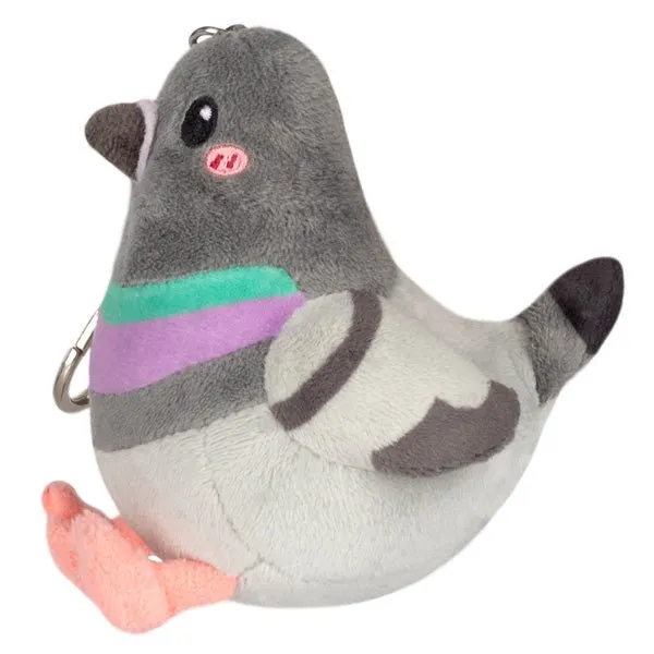 Squishable 3 Inch Micro Clip Pigeon Plush Toy