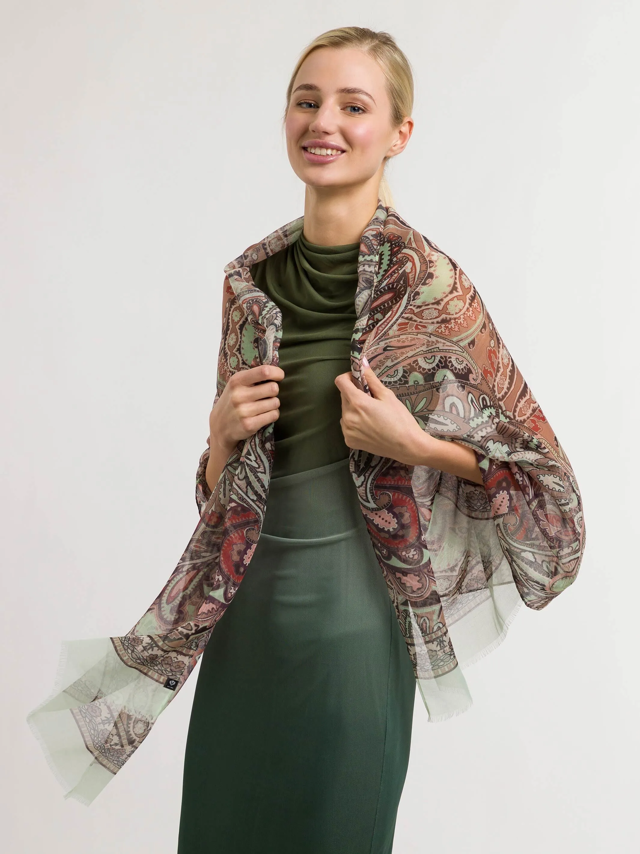 Sustainability Edition - Schal mit Paisley-Design