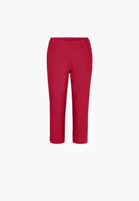 Taylor Regular Capri Medium Length - Red