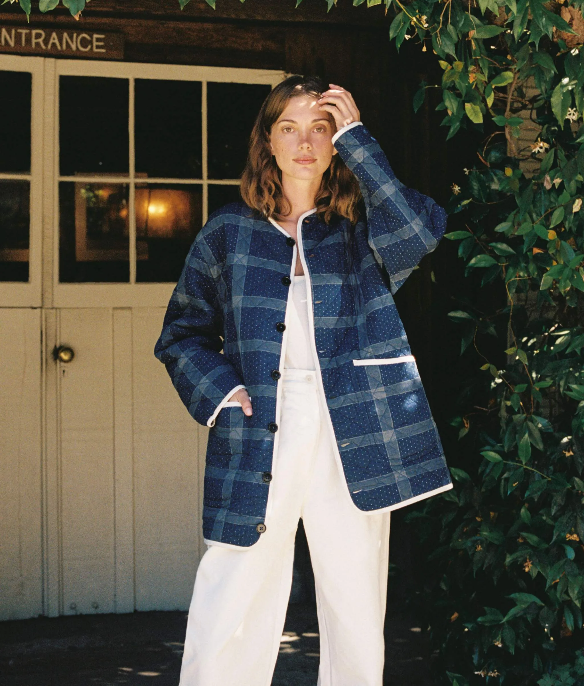 The Lou Lou Jacket | Indigo Blues