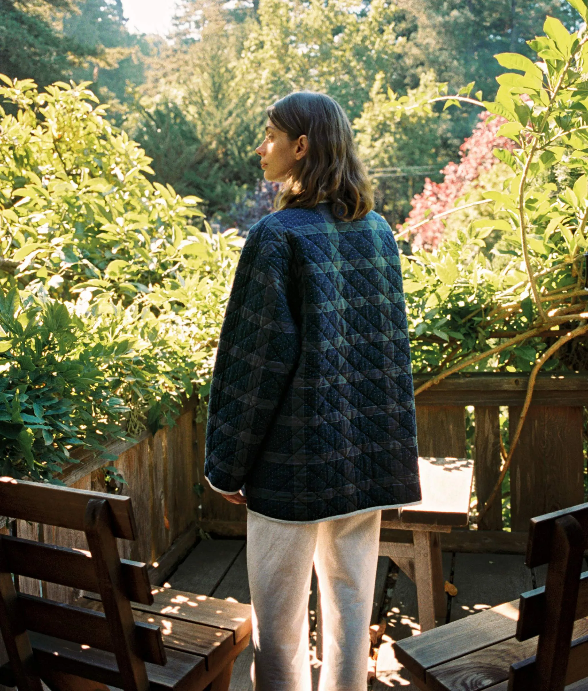 The Lou Lou Jacket | Indigo Blues