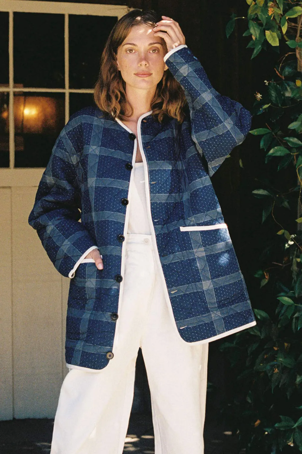 The Lou Lou Jacket | Indigo Blues