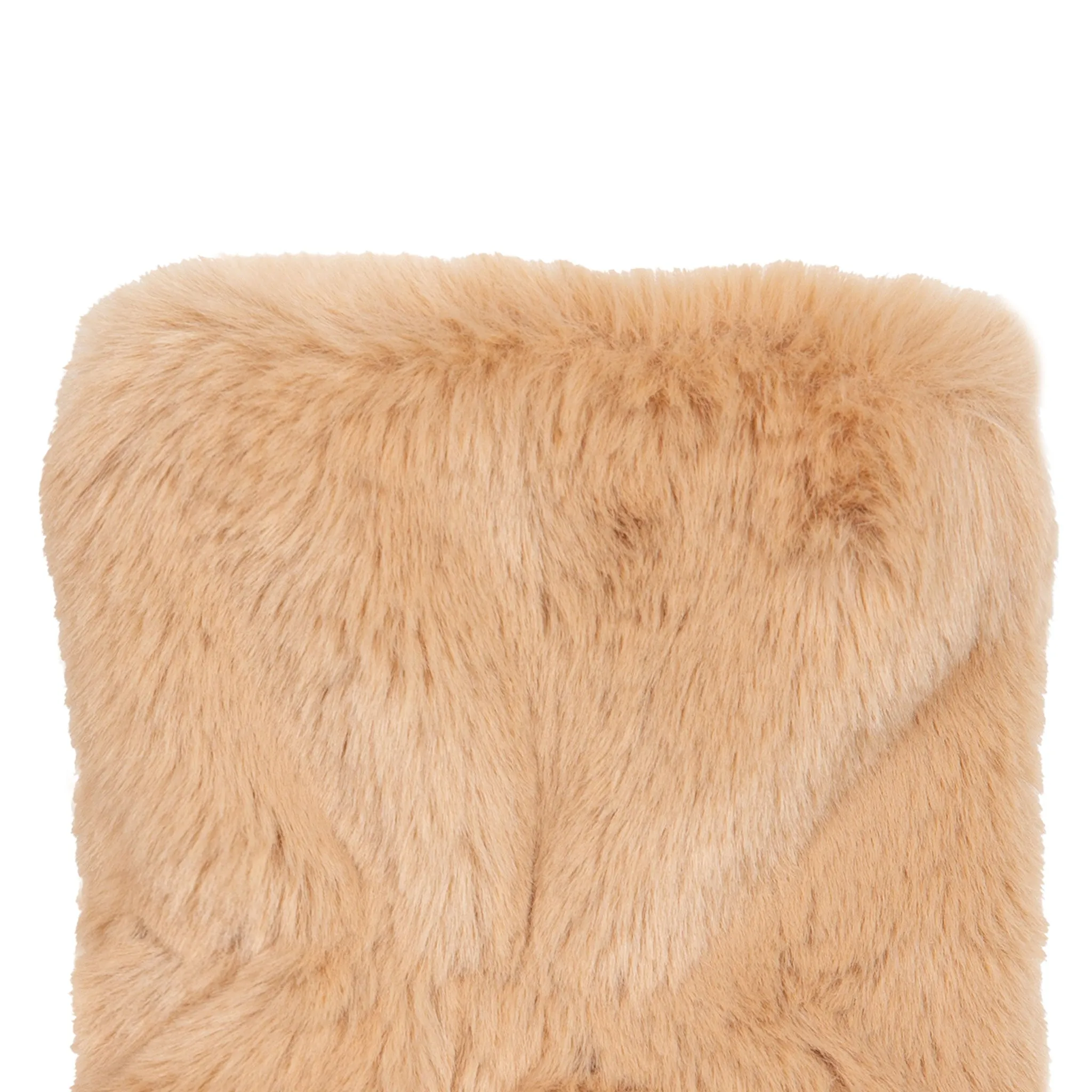 Women’s Fingerless Faux Fur Mittens